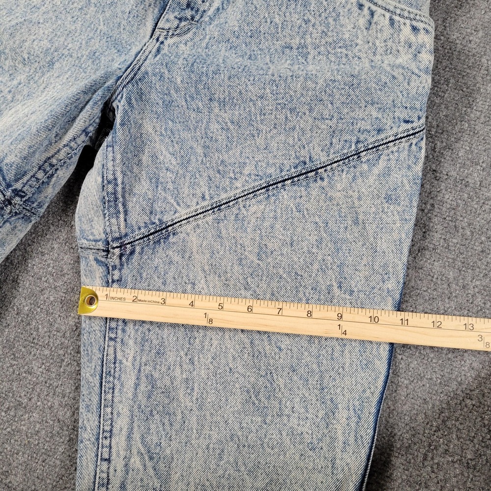 Vintage Pepsi Jeans Womens 13 30x30 Acid Wash Tapered Denim Pants USA 80/90s - Picture 13 of 14